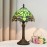 [1 Vintage Mosaic Glass Lamp] Vintage Handmade Mosaic Glass 1 Stained Glass Table Lamp | Office Home Living Room, Dining Room and Bedroom Decoration Lamps
