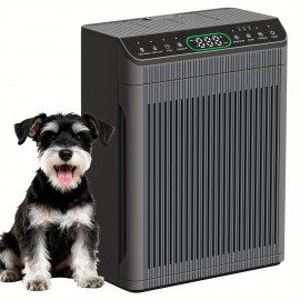 Air Purifiers for Home Large Room Up to 2200sq.ft with Washable Filters, Air Purifier for Bedroom with Fragrance, PM 2.5 Display Air Quality Sensor for Smoke Dust Odors, 1Pack+3Modes, Air Purifier for Large Room, Air Purifier, Air Purifier for Pets