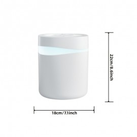 USB-Powered 4L/1.06 Gallon Large Capacity Humidifier with 3 Spray Ports - Silent Operation, Multi-Speed Adjustable Mist Output, 300-499ml/h Humidification, Ideal For Summer Cooling & Fragrance Diffusion, Humidifier For Home, Modern Humidifier