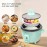 Mishcdea Rice Cooker 3 Cups Dorm Convenient Rice Cooker Fitness Workout Available Cooker Family Double Food Rice Cooker, Space-Saving Appliance, Compact Design, Efficient Heating System, Fitness Enthusiasts, Apartment Dwellers