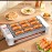 4-in-1 Multi-functional Sausage Grill, With Three-hand Dish And Silicone Oil Brush, Silicone Grill Holder, Non-stick Pan, Countertop, Adjustable Temperature, Detachable Panel, Easy To Clean, Suitable For Kitchens And Dormitories