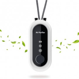 Personal Air Purifier, Travel Air Purifier Intelligent and Portable, can be Worn Anywhere in Travel, Airplanes, Offices, and Homes