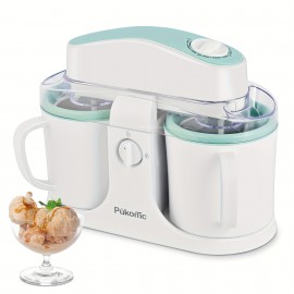 Home Ice Cream 1QT Perfect for Making Homemade Ice Cream, Smoothies And Frozen Yogurt, Detachable Design for Easy Cleaning, Party, Summer Essentials! Halloween And Christmas Gifts Suitable for Giving.