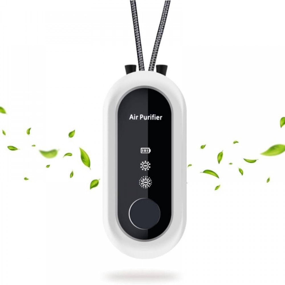 Personal Air Purifier, Travel Air Purifier Intelligent and Portable, can be Worn Anywhere in Travel, Airplanes, Offices, and Homes