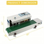 Vertical Continuous Band Sealer Machine FR900 Automatic Bag Band Sealer, Continuous Bag Sealing Machine 110V for PVC Bags Films w/ Digital Temperature Control, 24m/ min Speed, Food Packaging Machine, Industrial Sealing, Efficient Sealing, Compact Design, Precision Control, Highspeed Sealing, Sealing Equipment, Packaging Machine, Food Manufacturers, Retail Packaging, Food Saver Vacuum Sealer Machine, Vacuum Sealer For Food Storage, Food Sealer Vacuum Machine, Food Vacuum Sealer